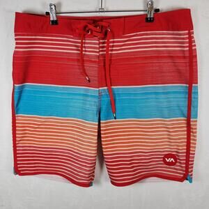 RVCA Performance Stretch Multicolor‎ Board Shorts Size 38